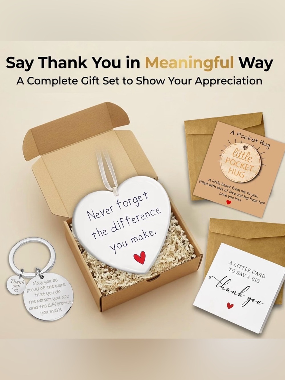 Inspirational & Thoughtful Thank You Gift Set - Picture 4 of 5